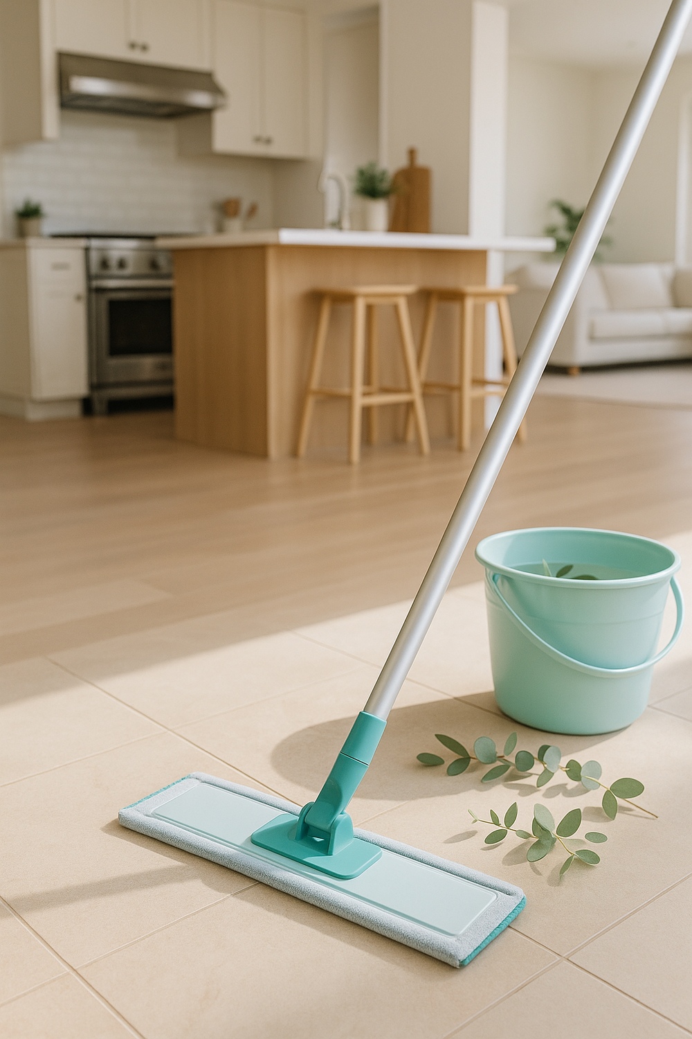  Aloe & Vinegar Floor Cleaner